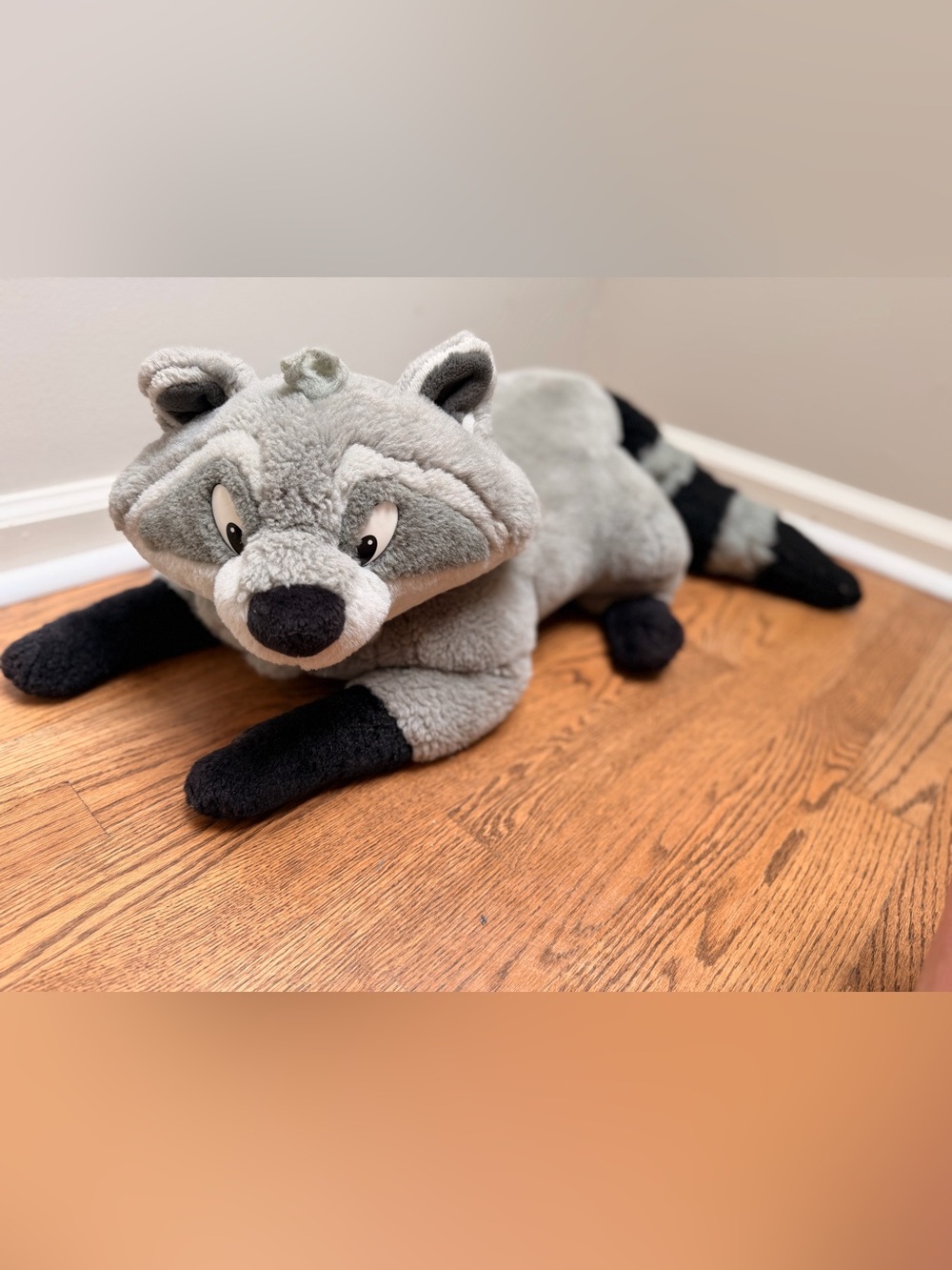 Mattel Vintage 90s Pocahontas Meeko Raccoon 36 in plush